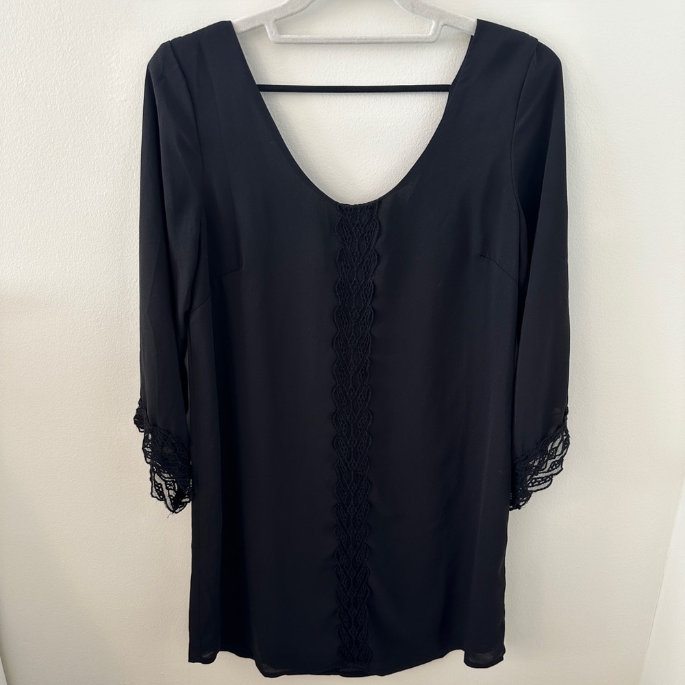 ASTR Black Slip Dress Size Small